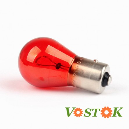 Лампа PR21W 12V 21W BAW15S Червона