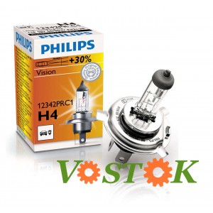 Лампа H4 12V 60/55W P43t -38 PREMIUM