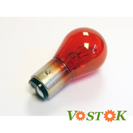 Лампа 12V 21/5W BAW 15d CP 12V 21/5W Червона