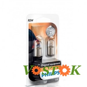 Лампа R5W 12V 5W BA15S (блістер 2шт.)