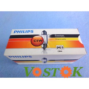 Лампа C5W 12V 5W SV8.5 T10,5x38