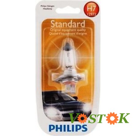 Лампа H7 12V 55W PX26d PREMIUM Blister