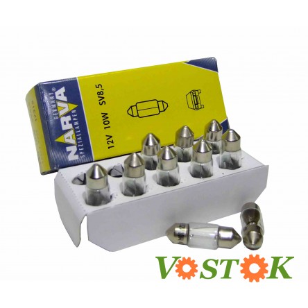 Лампа C5W 12V 5W SV8,5 (41мм)