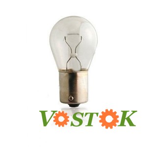 Лампа P21W 12V 21W BAU 5s (зміщені вуса)