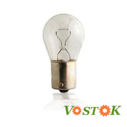 Лампа P21W 12V 21W BAU 5s (зміщені вуса)
