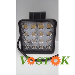 Фара LED 16 діодів 29-48W 60MM ближнє світло (1шт)