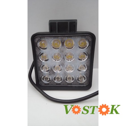Фара LED 16 діодів 29-48W 60мм дальнє світло (1шт)