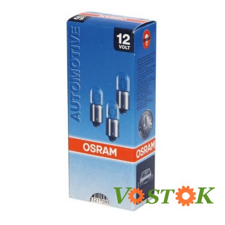 Лампа T4W 12V 4W BA9s Osram