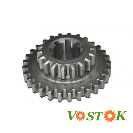 Шестерня КПП 40-1701116 (ЮМЗ-6, Д-65) 3 и 5 передач скользящая z=18/29