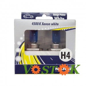 Лампа RPW 4500K H4 12V 60/55W P43t (2 шт.)