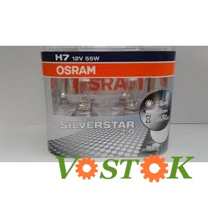 Лампа H7 12V 55W PX26d SVS+60% 2.0 Hard Duopet (2 шт)