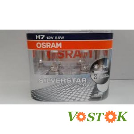 Лампа H7 12V 55W PX26d SVS+60% 2.0 Hard Duopet (2 шт)