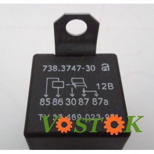 Реле стартера 738.3747-30 (5 контактів) 