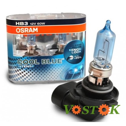 Лампа COOL BLUE Intense HB3 12V 9005CBI-HCB DUO (2шт.)
