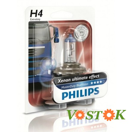 Лампа H4 24V 75/70W P43T-39 MASTER DUTY