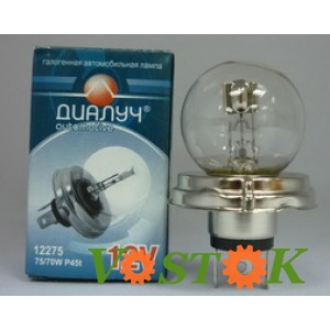 Лампочка R2 фарная 12В