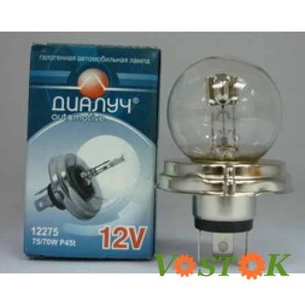 Лампочка R2 фарная 24В