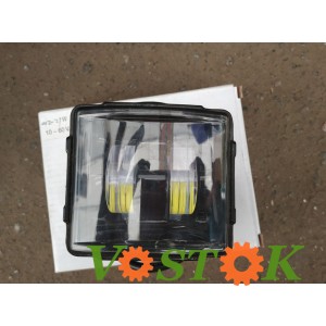 Фара LED 2 діода 20W квадратна (ближнє світло)