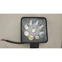 Фара LED 27W 12-24V SLIM квадратна