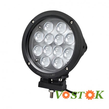 Фара LED 12 діодів 36W ближнє + дальнє світло (1 шт)
