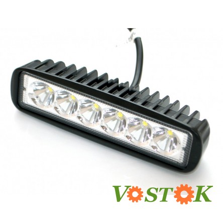 Фара LED 8 діодів 40W комбо 