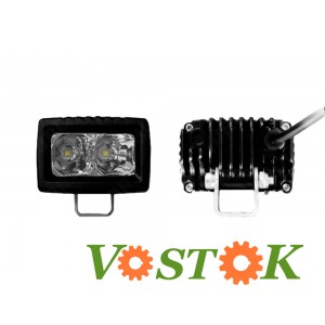 Фара LED 2 діода 10W дальнє світло (1 шт.)