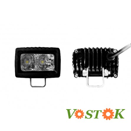 Фара LED 2 діода 10W дальнє світло (1 шт.)