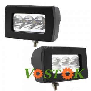 Фара LED 2 діода 15W дальнє світло (1 шт.)