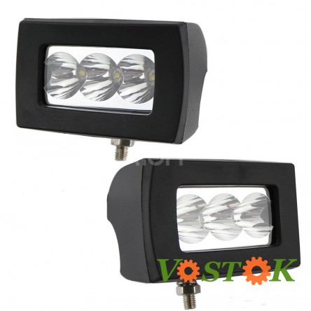 Фара LED 2 діода 15W дальнє світло (1 шт.)