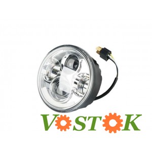 Фара LED 2 діода HD-Tuning H4 40W 5,7 inch хром (1шт.)
