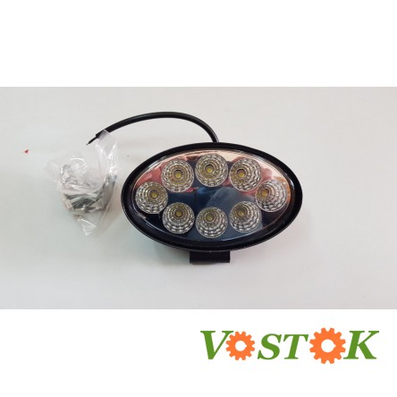 Фара LED 12 діодів 36W 12-24V ближнє світло (1 шт)